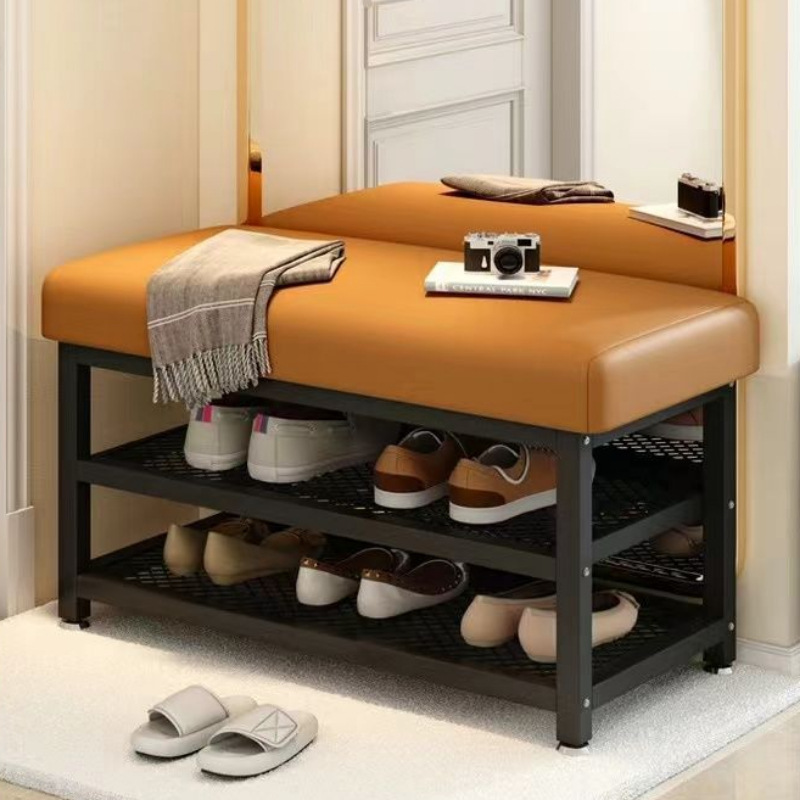 Luxury Bags Entry - Wickelhocker Haustür Eingangstür Sitzender Schuhhocker Eingang
