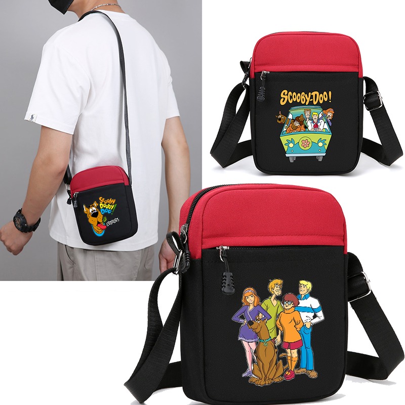 Shoulder Bag Slouchy - Scooby Doo Umhängetaschen für Damen, Cartoon-Anime-Muster,