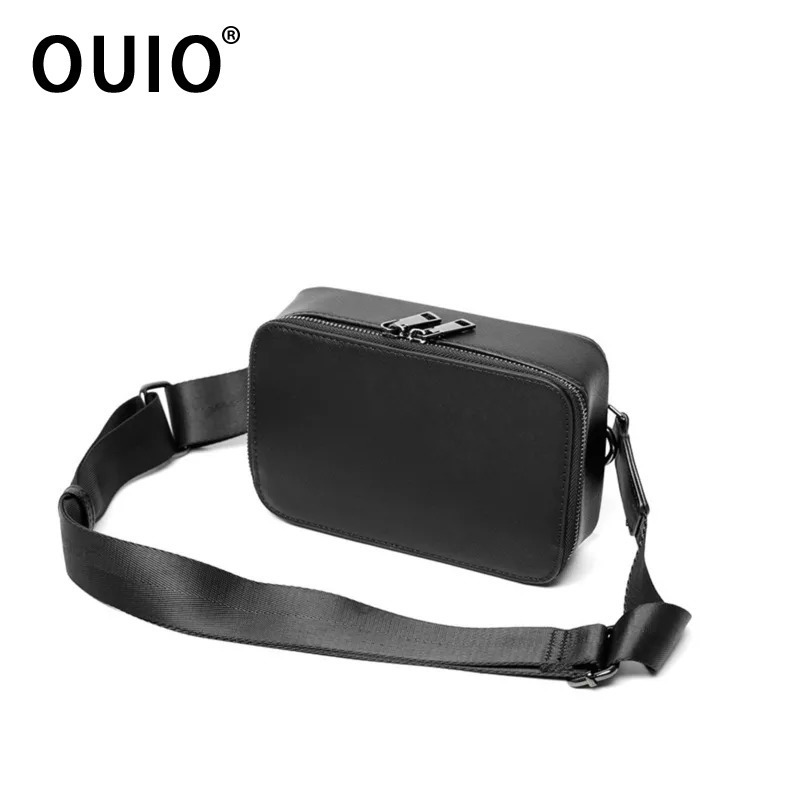 Luxury Bags Leather - OUIO Universal Handytasche Minimalistisches Pu-Leder Saffiano