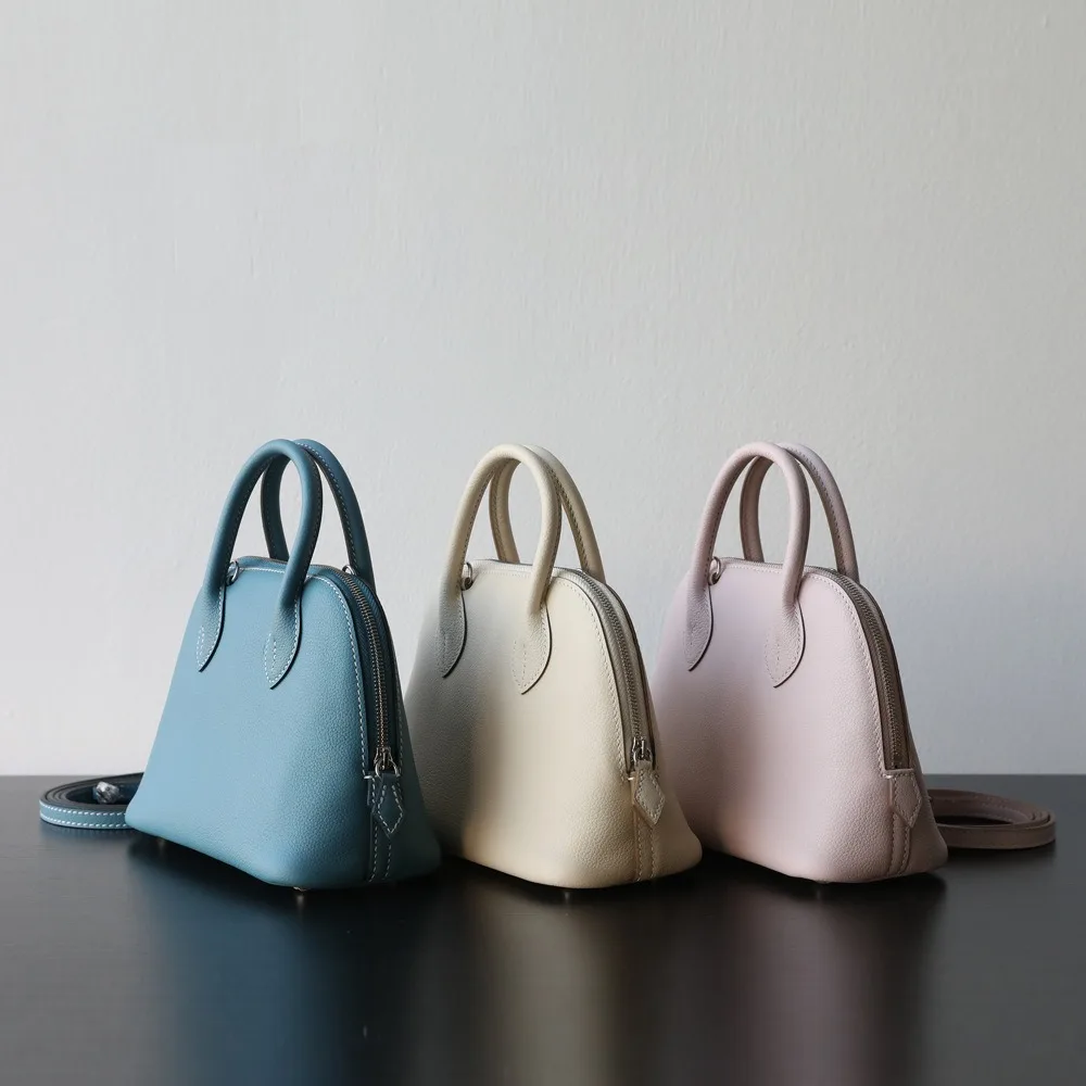 Luxury Bags Green - 2025, neue High-End-Licht-Luxus-Mini-Bowling-Shell-Tasche aus erster Schicht
