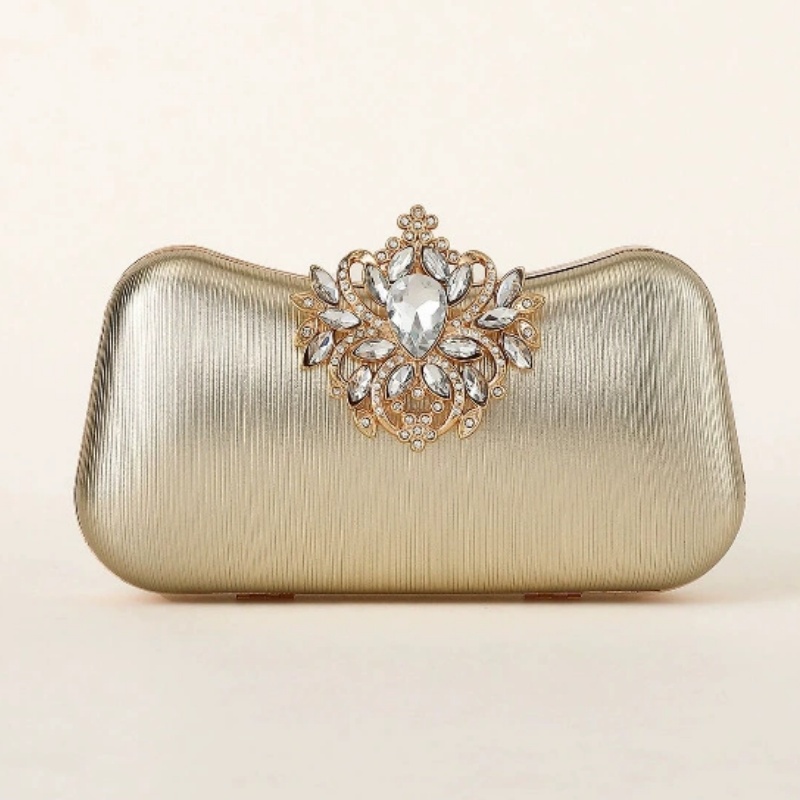 Dunkelgrüne Samt-Clutch Luxuri – Luxury Bags Green Bewertung und Preis