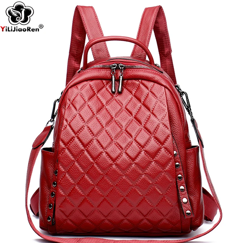 Echtes Leder Rucksack Frauen S – Luxury Bags Leather Bewertung und Preis