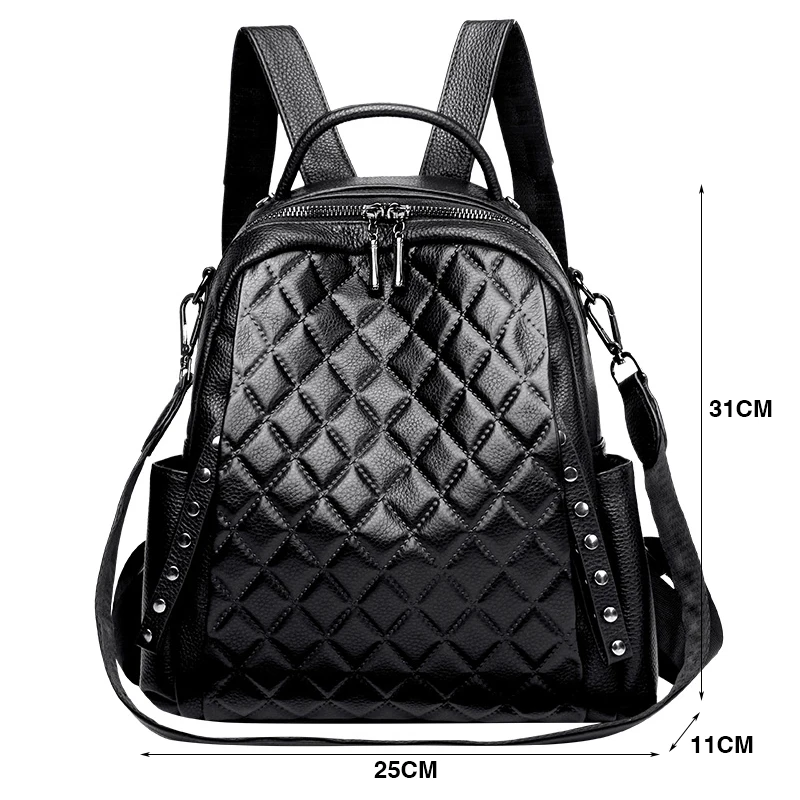 Echtes Leder Rucksack Frauen S – Luxury Bags Leather Bewertung und Preis