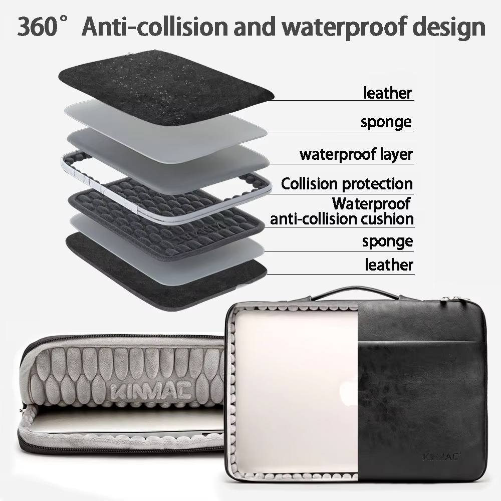 Laptop-Tasche/Hülle für Macboo – Laptop Bag Leather 15 Bewertung und Preis