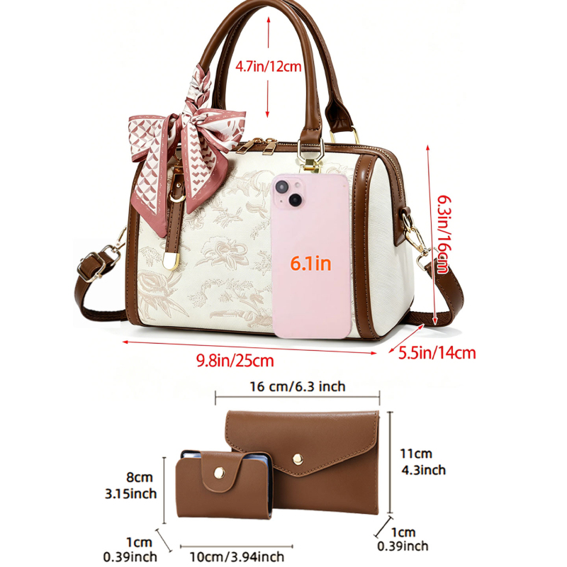 Leicht luxuriöse bestickte Dam – Luxury Zipper Bags Bewertung und Preis