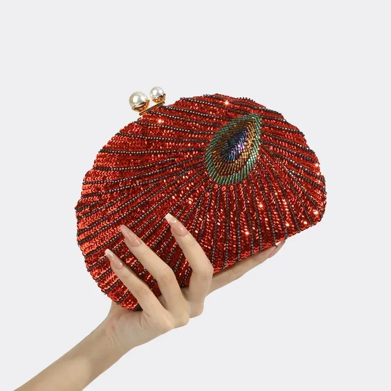 Neue Luxuriöse Pfauengrüne Clu – Luxury Bags Green Bewertung und Preis
