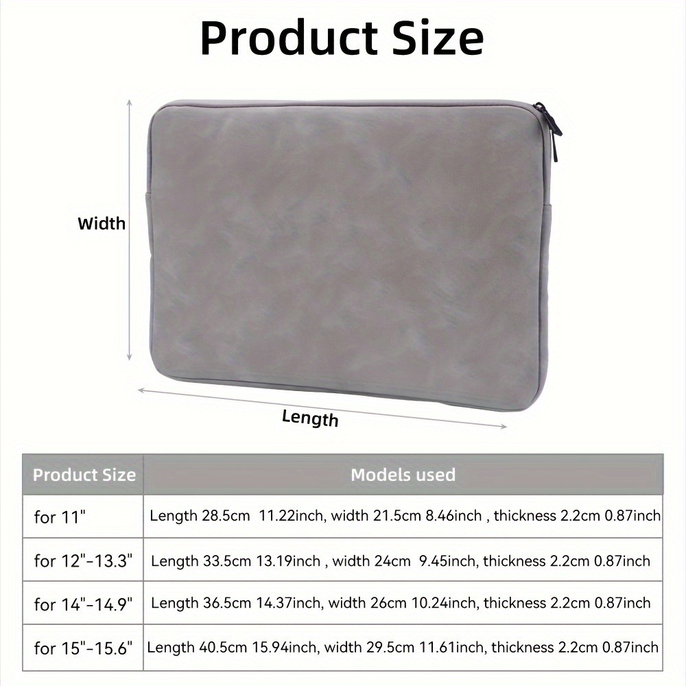 11 13 14 15 Zoll Laptop PU-Led – Laptop Bag Leather 15 Bewertung und Preis