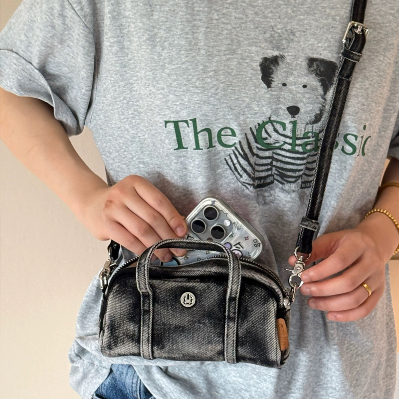 Koreanische lässige Mini-Denim – Luxury Zipper Bags Bewertung und Preis