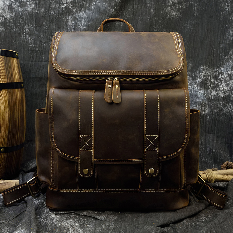 Große Kapazität Vintage Leder  – Laptop Bag Leather 15 Bewertung und Preis