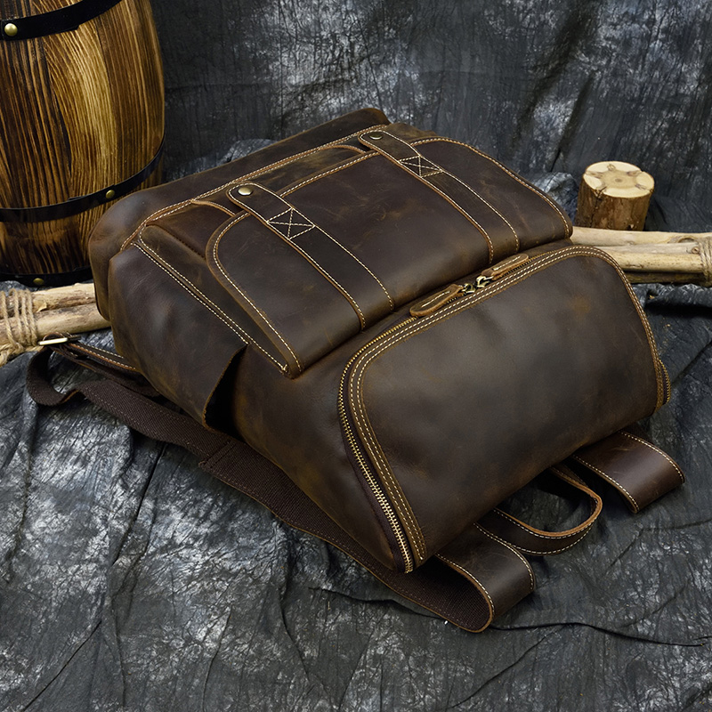 Große Kapazität Vintage Leder  – Laptop Bag Leather 15 Bewertung und Preis
