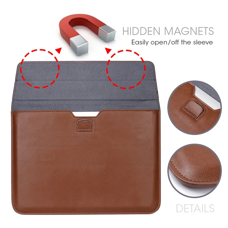 PU-Leder mit Ständer, Laptop-N – Laptop Bag Leather 15 Bewertung und Preis