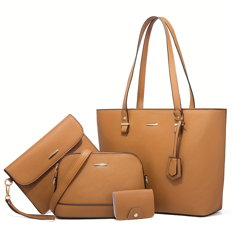 4 stücke Mode frauen Tasche Se – Shoulder Bag Slouchy Bewertung und Preis