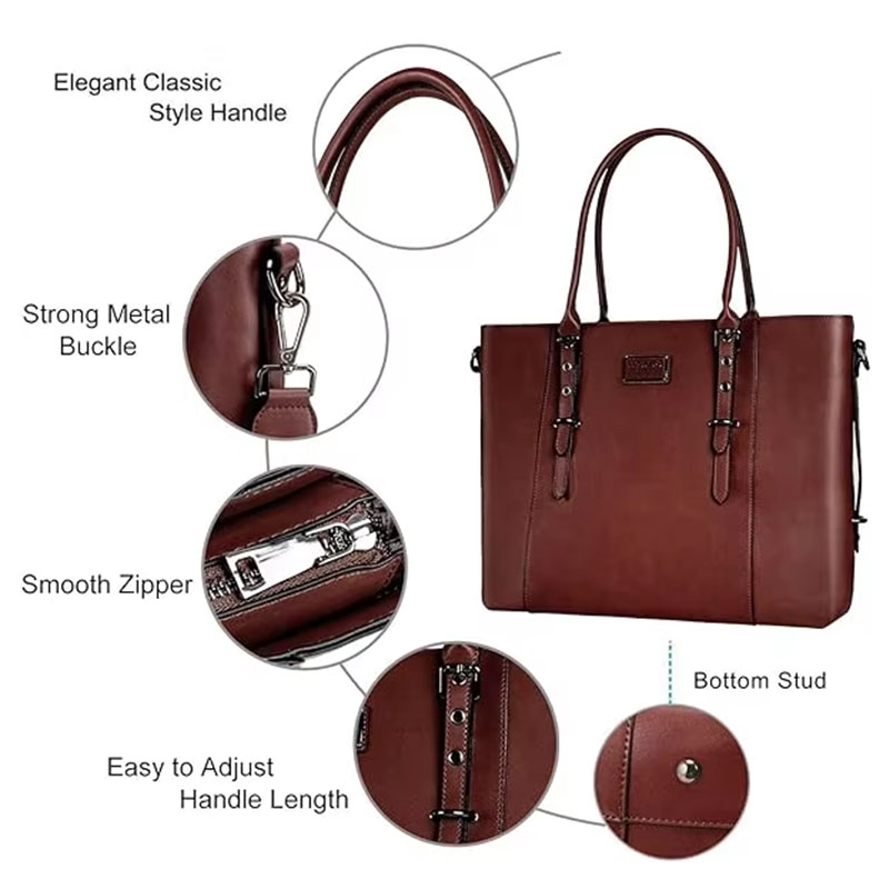 PU-Leder-Laptop-Tragetasche fü – Laptop Bag Leather 15 Bewertung und Preis