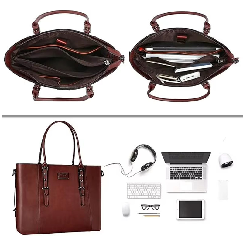 PU-Leder-Laptop-Tragetasche fü – Laptop Bag Leather 15 Bewertung und Preis
